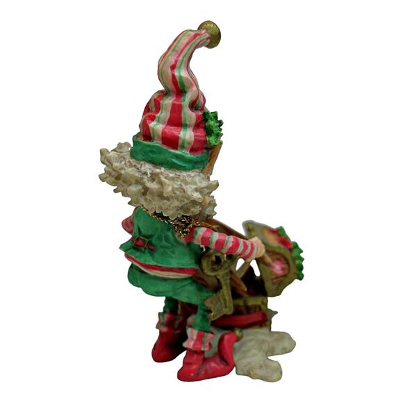 Enesco The North Pole Village Mayor Mistletoe Elf 1994 Sandra Zimnicki 861995 - Picture 5 of 5